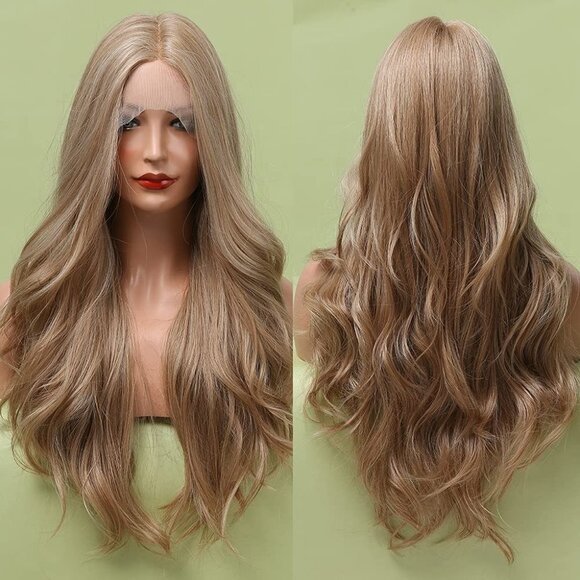 Ombre Blonde Lace Wigs - Picture 6 of 7
